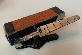 Fairbanks Infallible Gold And Silver Coin Scale