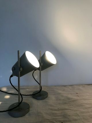 A Prior Industrial Vintage Lab Table Lamps - 2