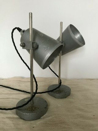 A Prior Industrial Vintage Lab Table Lamps - 3