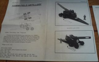 Big Bang 155 MM Cast Iron Cannon Mfg By The Conetoga Co,  Inc.  COMPLETE 4