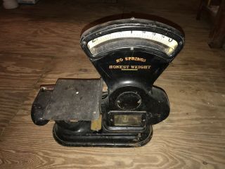 Toledo Scale - Antique - No Springs - Honest Weight Vintage - 8 Lb