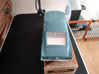 1967 Ford Mustang Fastback AMF dealer Model Car and box - 2