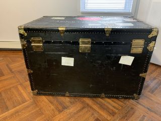 Rare Antique Thomas J Lipton,  Inc.  Steamer Trunk.  Previous Art Gallery Curation 6