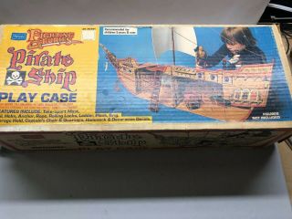 Sears Matchbox Fighting Furies Pirate Ship Play Case Box