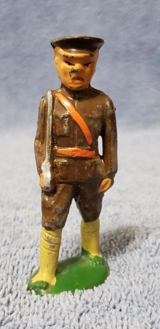 Vintage Barclay Lead Soldier B44 Japanese Officer Dimestore Manoil Rare B 044