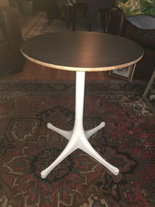 Early Vintage Mid Century George Nelson Herman Miller Swag Leg Occasional Table