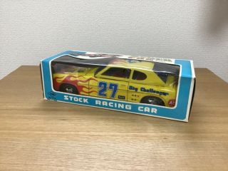Tin Toy Race Car Ford Capri With Box Made In Japan By Yone 1969.