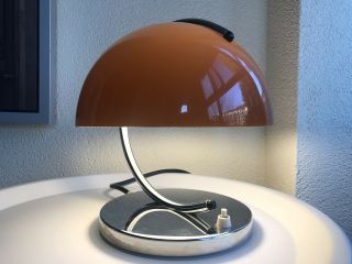 Buttura & Massoni For Guzzini Meblo 70’s Shell Lamp Plastic - Fantastic Modernism