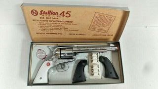 Nichols Ranch Stallion 45 Mark Ii Toy Six Shooter Complete