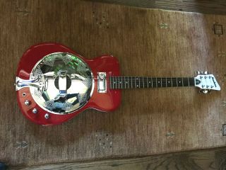 Eastwood Airline Folkstar Electric Dobro Resonator Guitar 4