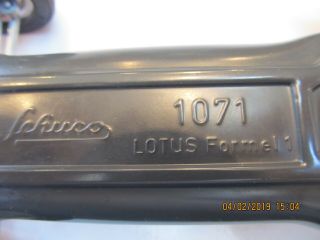 Vintage Schuco Lotus Formula 1,  No.  1071 Toy Race Car 4