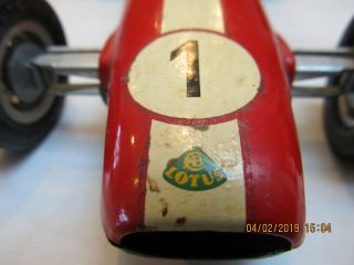 Vintage Schuco Lotus Formula 1,  No.  1071 Toy Race Car 5