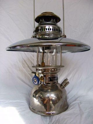 829/500cp Petromax Rapid Lantern Lamp Germany - Chrome
