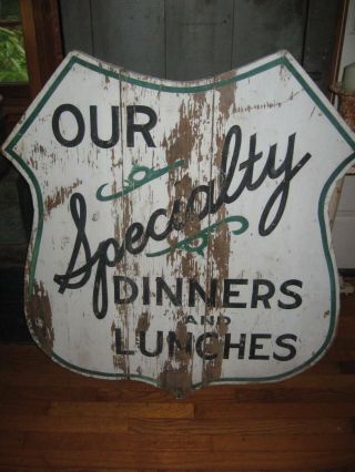 BEST LARGE ANTIQUE WOODEN SIGN LETTER BEST FORM,  SIZE,  OLD PAINT AAFA NR 3