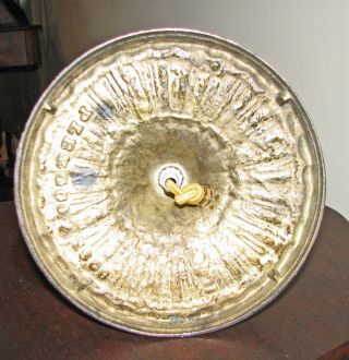 Antique Pittsburgh Lamp with Reverse Painted Shade 8