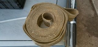 Vintage Hit And Miss Engine Endless Belt Flat Pulley Steam Engine 6” X 23 