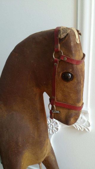 Rare Antique Primitive Horse Early 1900 7