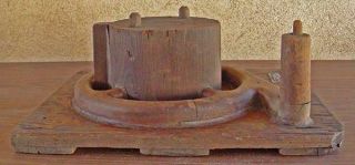 VINTAGE WOOD FOUNDRY PATTERN MOLD 5