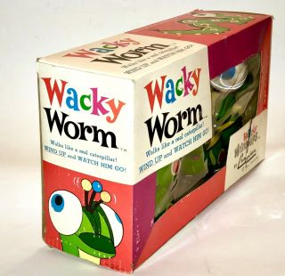 1960s vintage Cragstan WACKY WORM Windup Toy WEIRD - OHS Robot 3