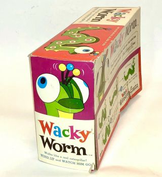 1960s vintage Cragstan WACKY WORM Windup Toy WEIRD - OHS Robot 5