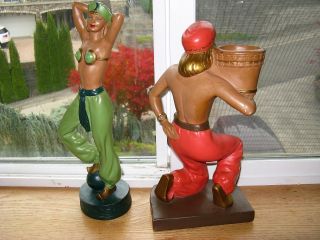 Vintage 1940 ' s/50 ' s Rare ALEXANDER BACKER ABCO female Nude Chalkware Figurines 6