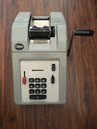 Vintage Odhner Adding Machine Model H9s5