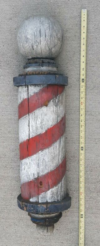 1967 Vanguard Studios Barber Vintage Authentic Barber Pole Art/store Display