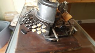 Franklin Typewriter 1892 No.  7 Rare Collectible Historical Writing 4