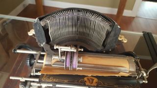 Franklin Typewriter 1892 No.  7 Rare Collectible Historical Writing 7