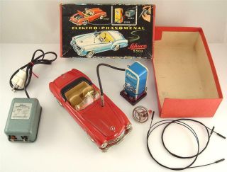 Vintage SCHUCO 5503,  5506,  5980 MERCEDES BENZ 300SL Elektro Phänomenal 1960s 2