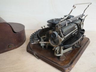 Typewriter HAMMOND 2 IDEAL machine écrire Schreibmaschine vintage 打字机 آلة كاتبة 6