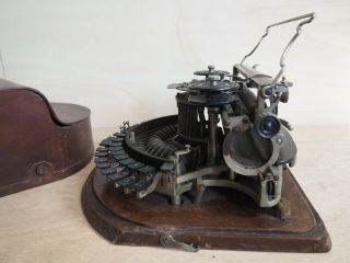 Typewriter HAMMOND 2 IDEAL machine écrire Schreibmaschine vintage 打字机 آلة كاتبة 7