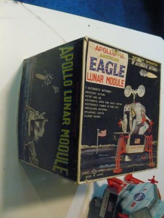 Apollo Lunar module in the box and 4