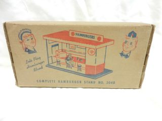 COCA COLA HEINZ RITZ KELLOGGS TIN HAMBURGER STAND DRIVE IN 1950 ' S 8