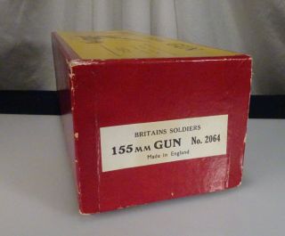 Vintage Britains 155mm No.  2064 Toy Gun Toy - 56676 9