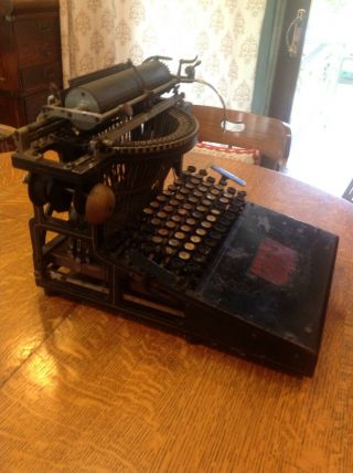 Caligraph no 2 antique typewriter 4
