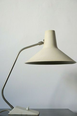 Mid Century Modernist Saucer Shade Desk Lamp by SIS 3