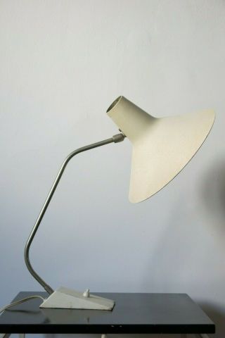 Mid Century Modernist Saucer Shade Desk Lamp by SIS 5