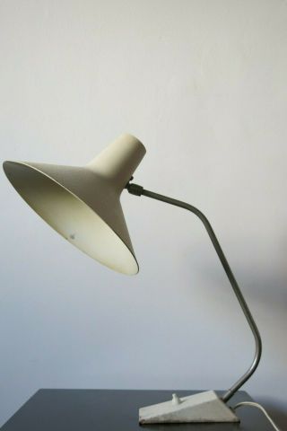 Mid Century Modernist Saucer Shade Desk Lamp by SIS 7