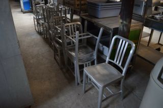 Emeco Style Aluminum Dining Chair 6