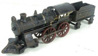 Dent antique cast iron train large 1910 6