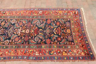 Antique Kurdish Bidjar Rug 3 ' 6  x 8 ' 4 4