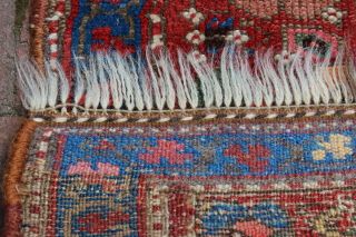 Antique Kurdish Bidjar Rug 3 ' 6  x 8 ' 4 9