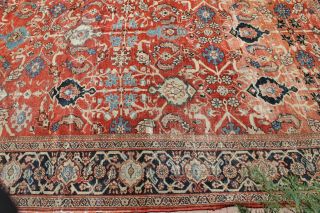 Antique 19th Century Mahal Sultanabad Rug 8 ' 5  x 11 ' 2 4