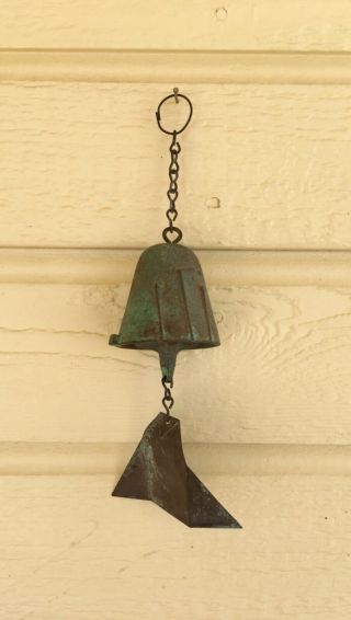 Vintage Modern Small Paolo Soleri / Arcosanti Wind Bell Or Wind Chime