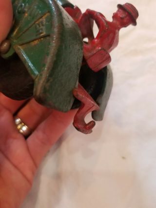 Antique Cast Iron Hubley Oliver Orchard Tractor 11