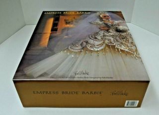 Vintage 1997 Bob Mackie Empress Bride Barbie Doll COMPLETE NEVER Displayed 8