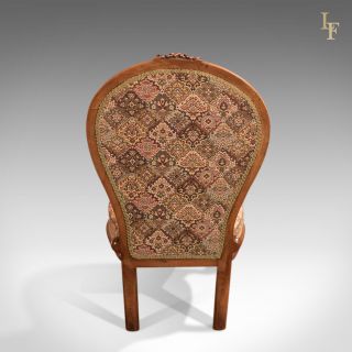 Antique Chair,  Regency,  Salon,  Nursing,  Bedroom Furniture,  English Walnut c.  1820 3