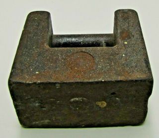 R S Co.  Richardson Scale 10 Lb.  Scale Weight Cast Iron Door Stop 3