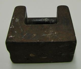 R S Co.  Richardson Scale 10 Lb.  Scale Weight Cast Iron Door Stop 4